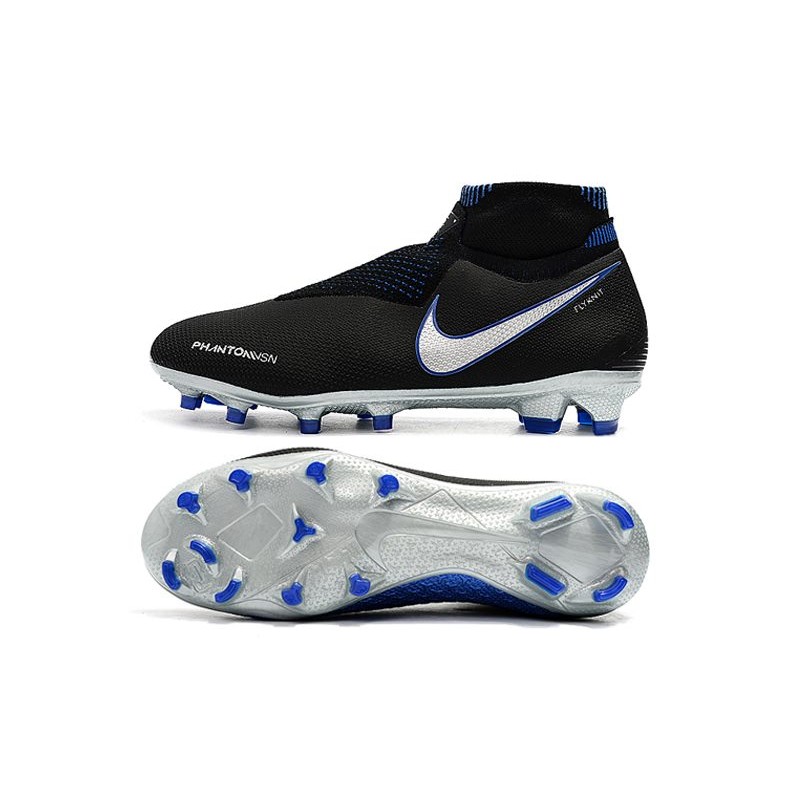 Nike Phantom Vision Elite DF FG Černá Modrý